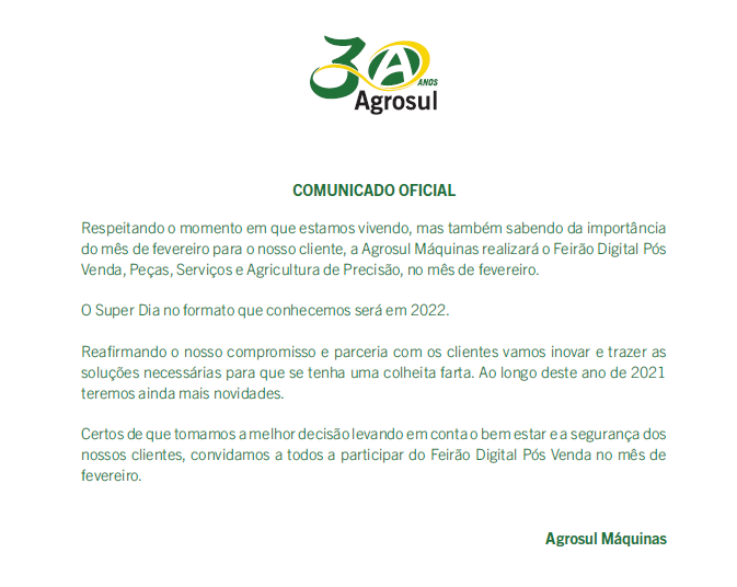 comunicado